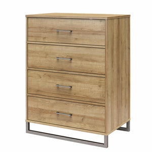 Ameriwood Home Lynnfield 4 Drawer Dresser - Natural