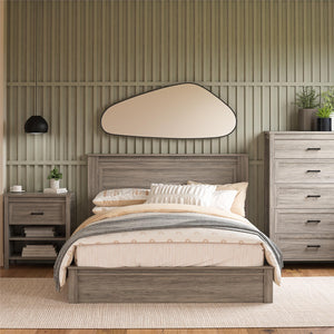 Ameriwood Home Beaumont Full Headboard - Gray Oak