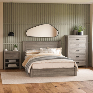 Ameriwood Home Beaumont Full Headboard - Gray Oak