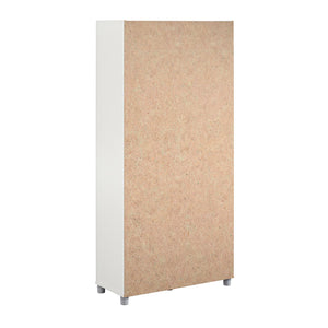 Systembuild Evolution Lory Framed 36" Utility Cabinet - White