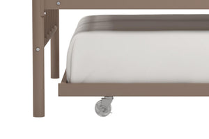 DHP Manila Metal Daybed with Trundle - Millennial Pink - Twin