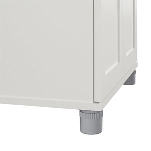 Systembuild Evolution Lory Framed 24" Utility Cabinet - White