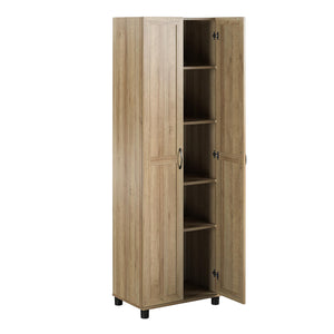 Systembuild Evolution Lory Framed 24" Utility Cabinet - Natural