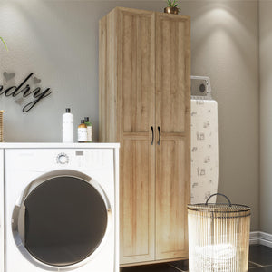 Systembuild Evolution Lory Framed 24" Utility Cabinet - Natural