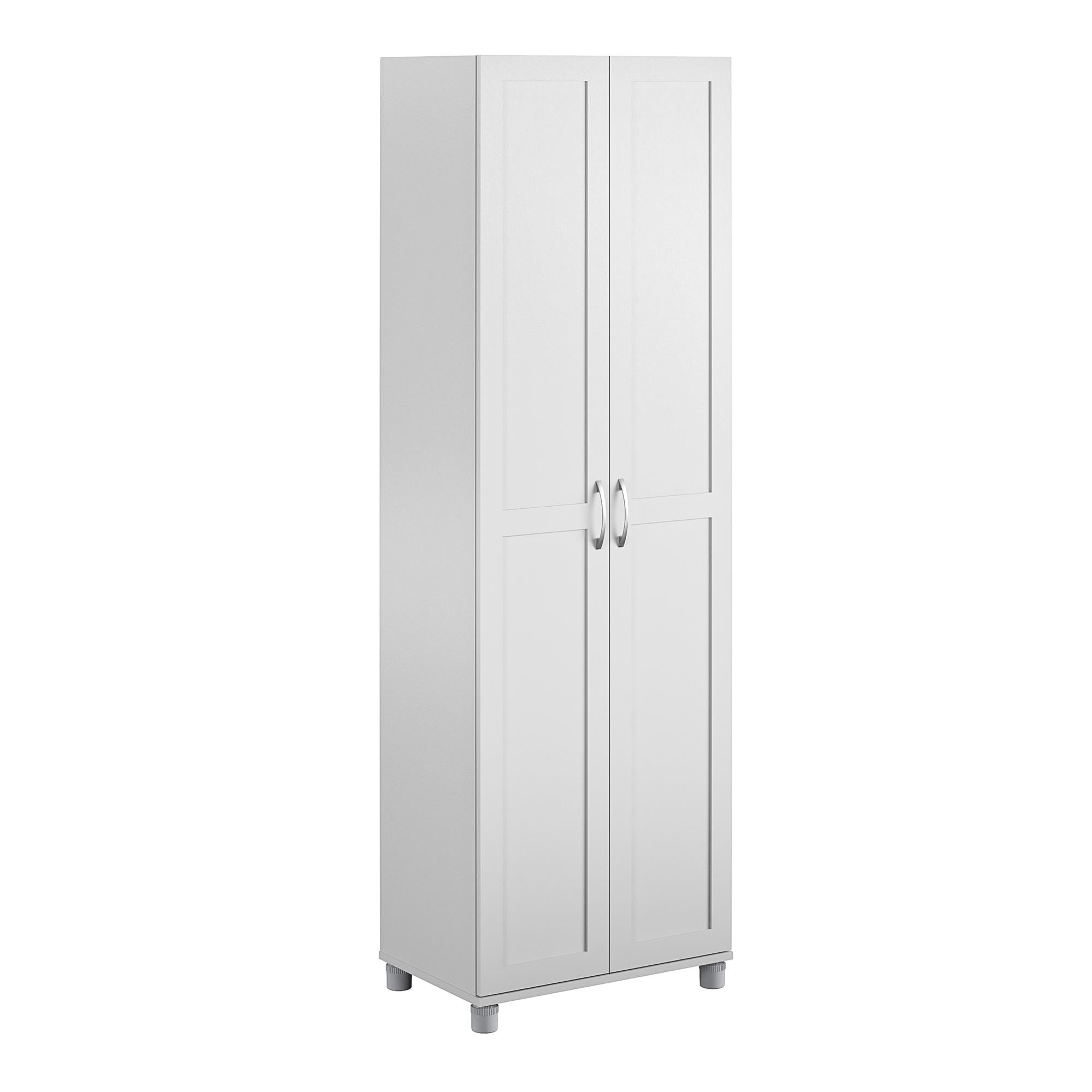 Systembuild Evolution Lory Framed 24" Utility Cabinet - Dove Gray