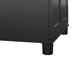 Systembuild Evolution Lory Framed Storage Cabinet with Drawer - Black