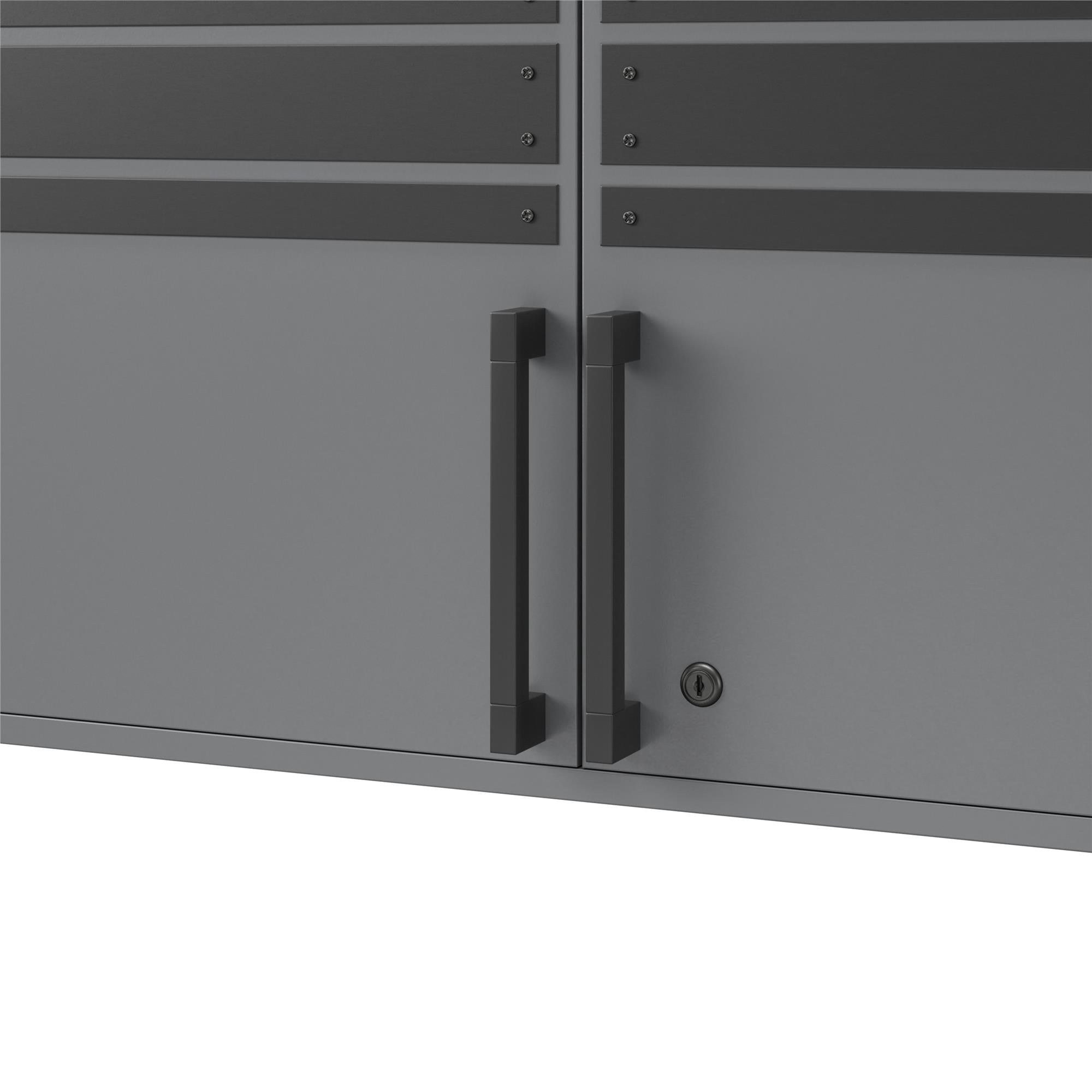 Systembuild Evolution Shelby 2 Door Storage Garage Wall Cabinet - Graphite