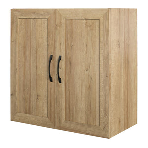 Systembuild Evolution Lory Framed 24" Wall Cabinet - Natural - 2 Door