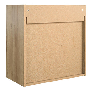 Systembuild Evolution Lory Framed 24" Wall Cabinet - Natural - 2 Door