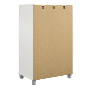 Systembuild Evolution Lory Framed 2 Door/1 Drawer Base Cabinet - White