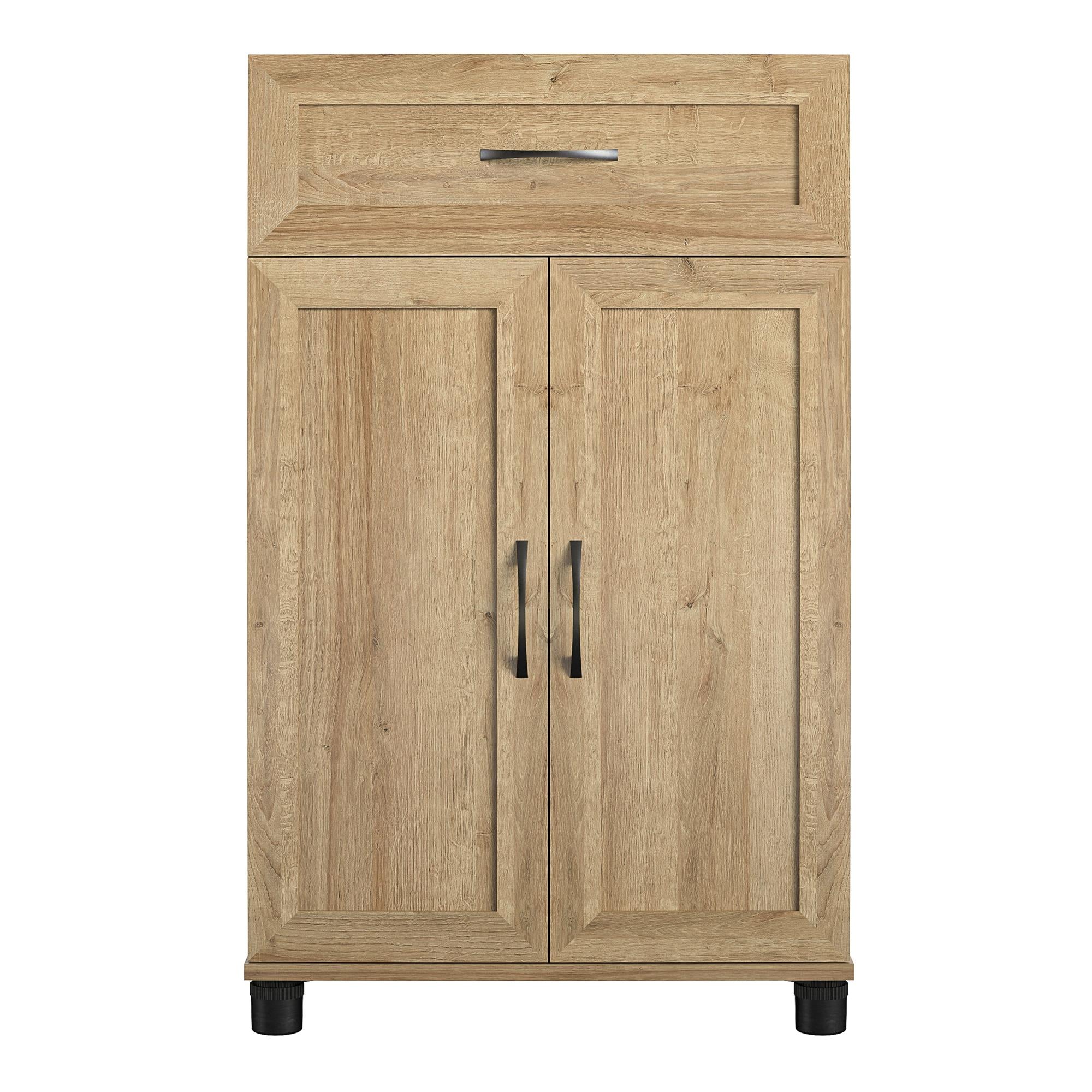 Systembuild Evolution Lory Framed 2 Door/1 Drawer Base Cabinet - Natural