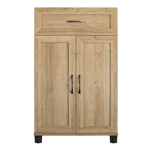 Systembuild Evolution Lory Framed 2 Door/1 Drawer Base Cabinet - Natural