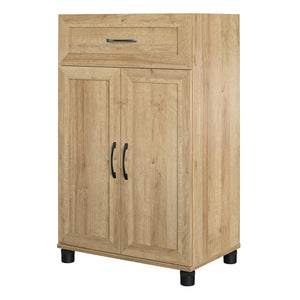 Systembuild Evolution Lory Framed 2 Door/1 Drawer Base Cabinet - Natural
