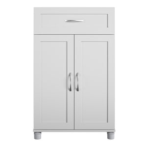 Systembuild Evolution Lory Framed 2 Door/1 Drawer Base Cabinet - Dove Gray