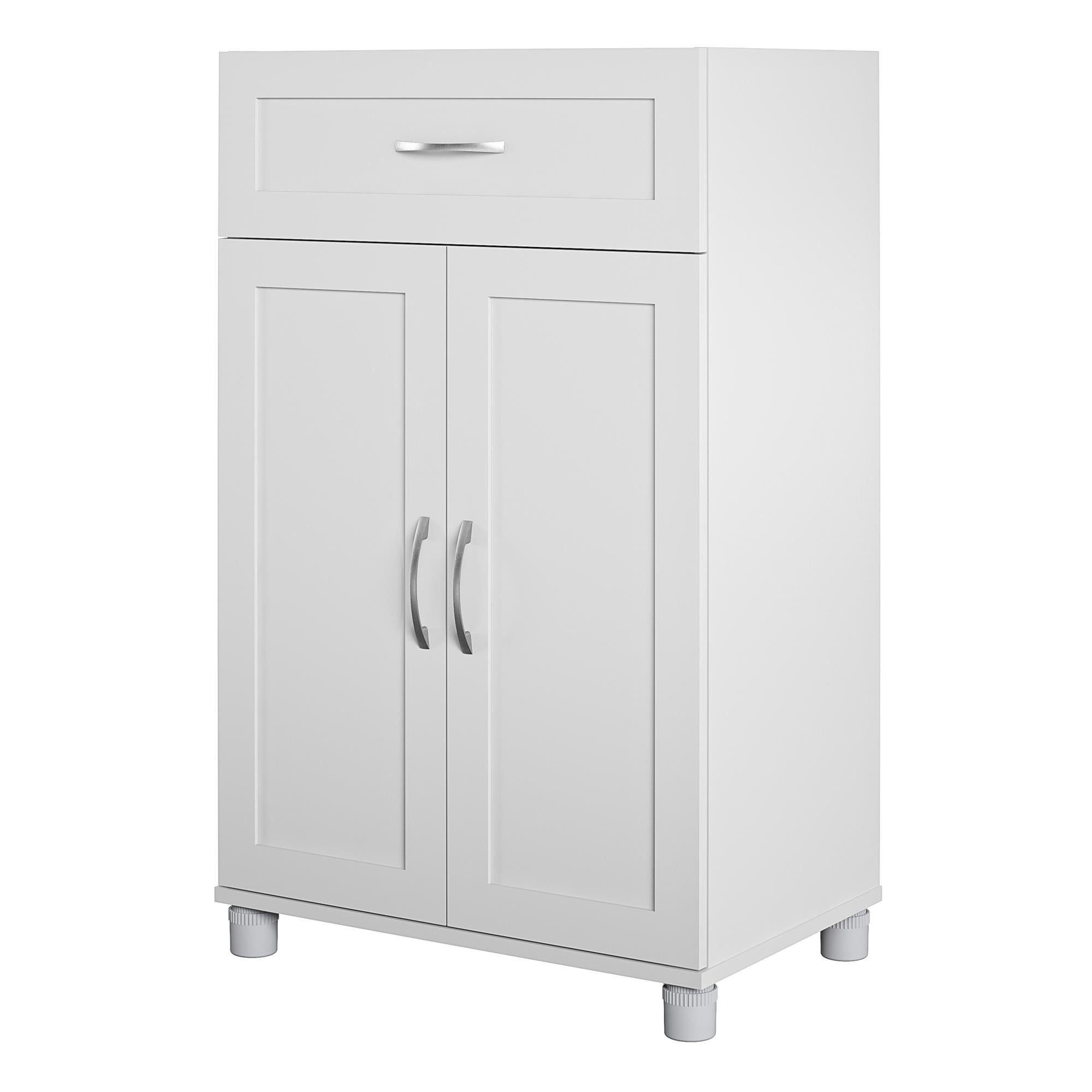 Systembuild Evolution Lory Framed 2 Door/1 Drawer Base Cabinet - Dove Gray