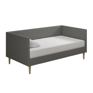 DHP Franklin Mid Century Daybed - Grey Linen - Twin
