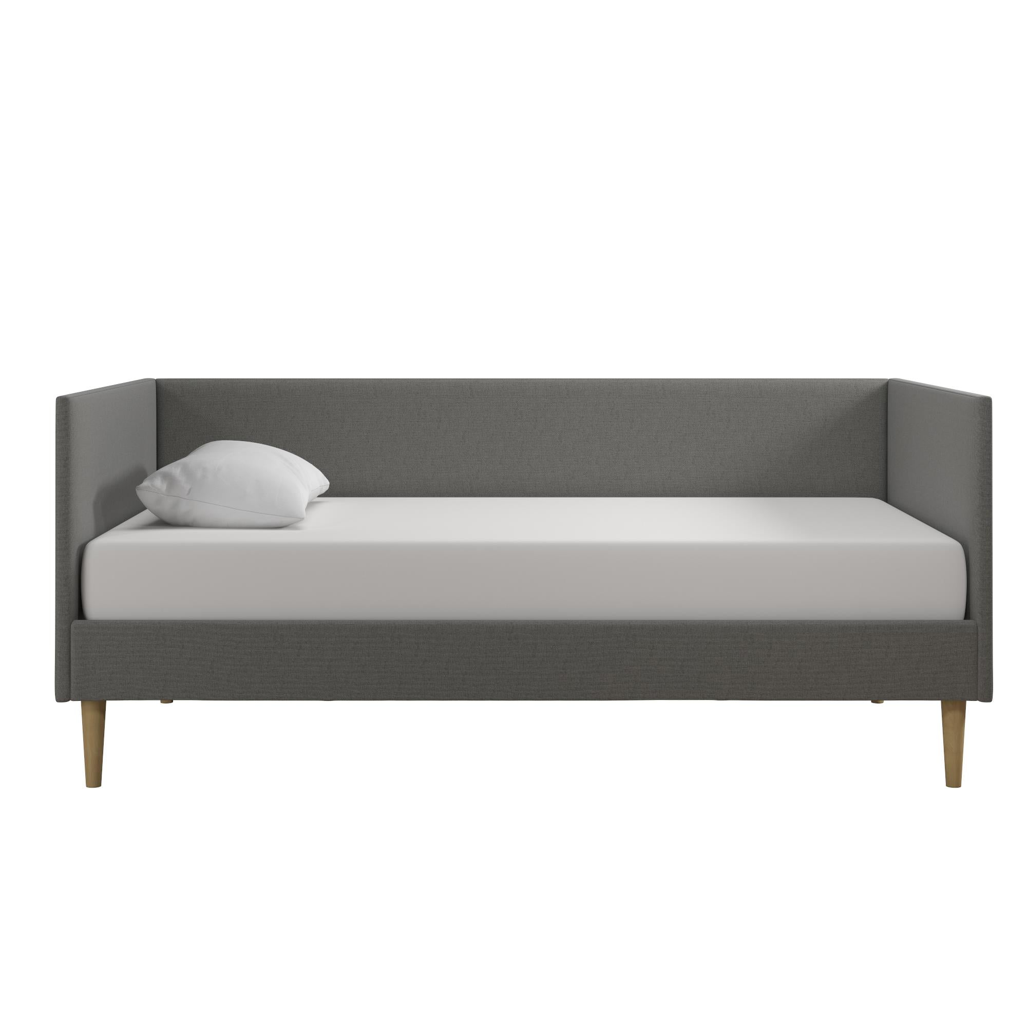DHP Franklin Mid Century Daybed - Grey Linen - Twin