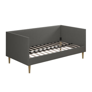 DHP Franklin Mid Century Daybed - Grey Linen - Twin