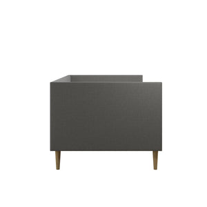DHP Franklin Mid Century Daybed - Grey Linen - Twin