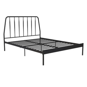 CosmoLiving Anastasia Metal Bed - Black - Queen