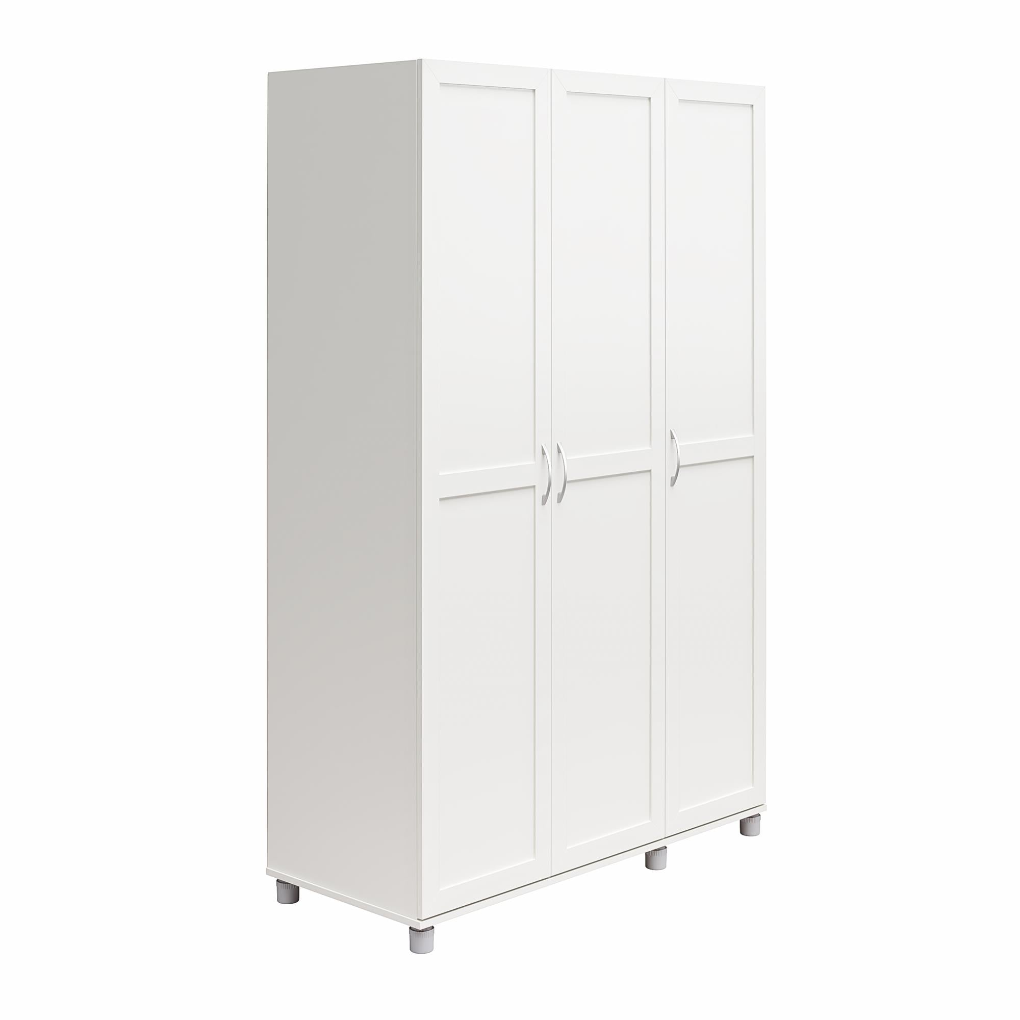 Systembuild Evolution Lory Framed 3 Door Wardrobe - White