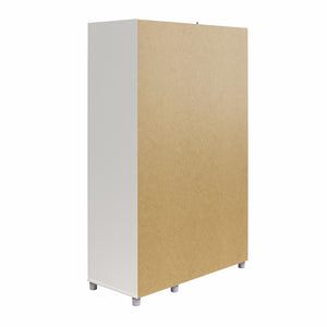 Systembuild Evolution Lory Framed 3 Door Wardrobe - White
