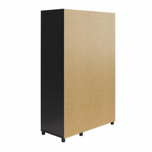 Systembuild Evolution Lory Framed 3 Door Wardrobe - Black
