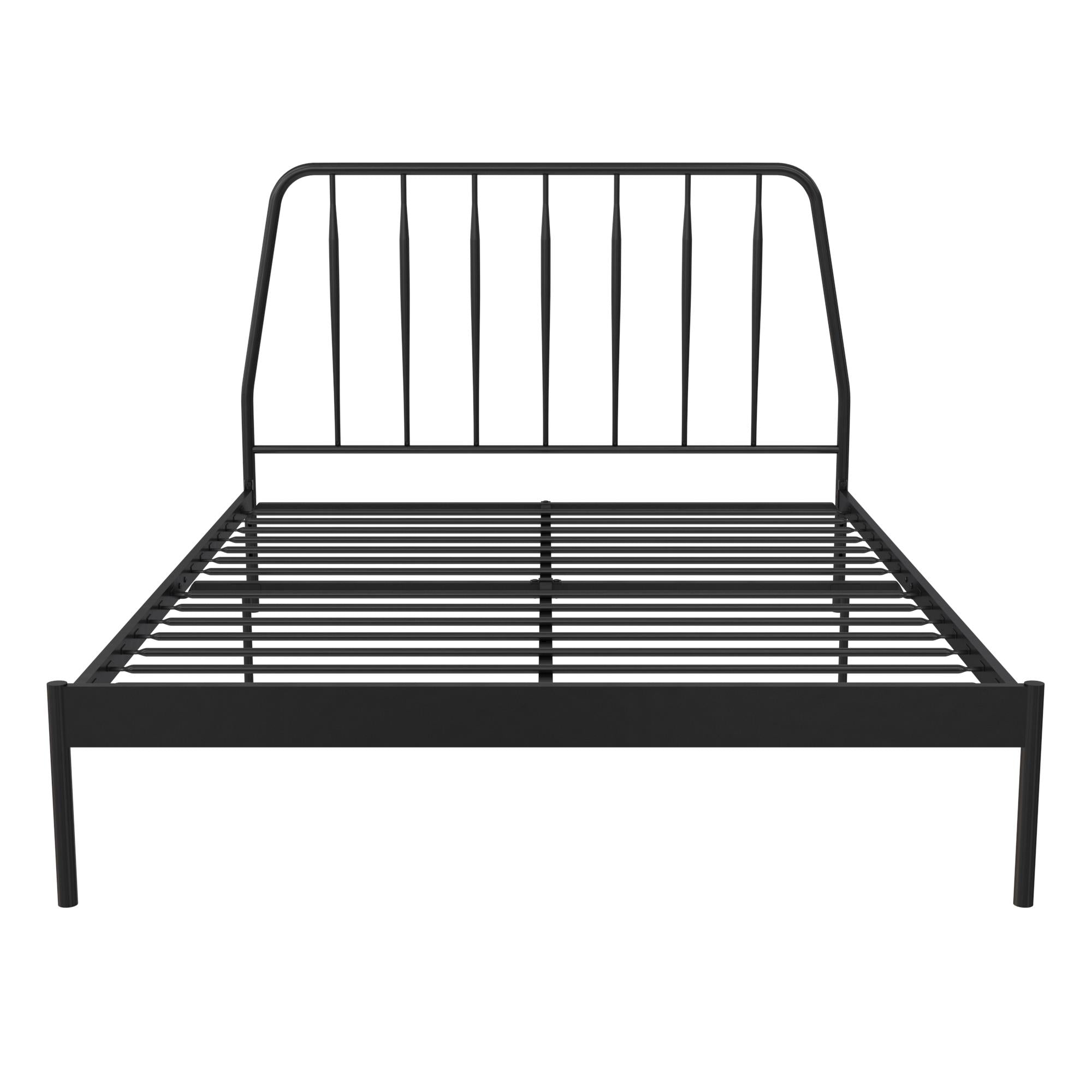 CosmoLiving Anastasia Metal Bed - Black - Queen