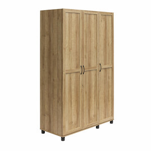 Systembuild Evolution Lory Framed 3 Door Wardrobe - Natural