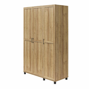 Systembuild Evolution Lory Framed 3 Door Wardrobe - Natural