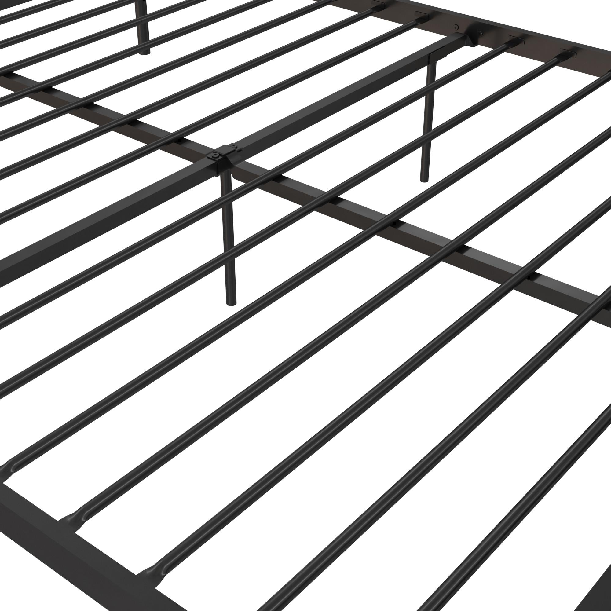 CosmoLiving Anastasia Metal Bed - Black - Queen