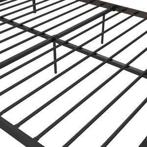 CosmoLiving Anastasia Metal Bed - Black - Queen