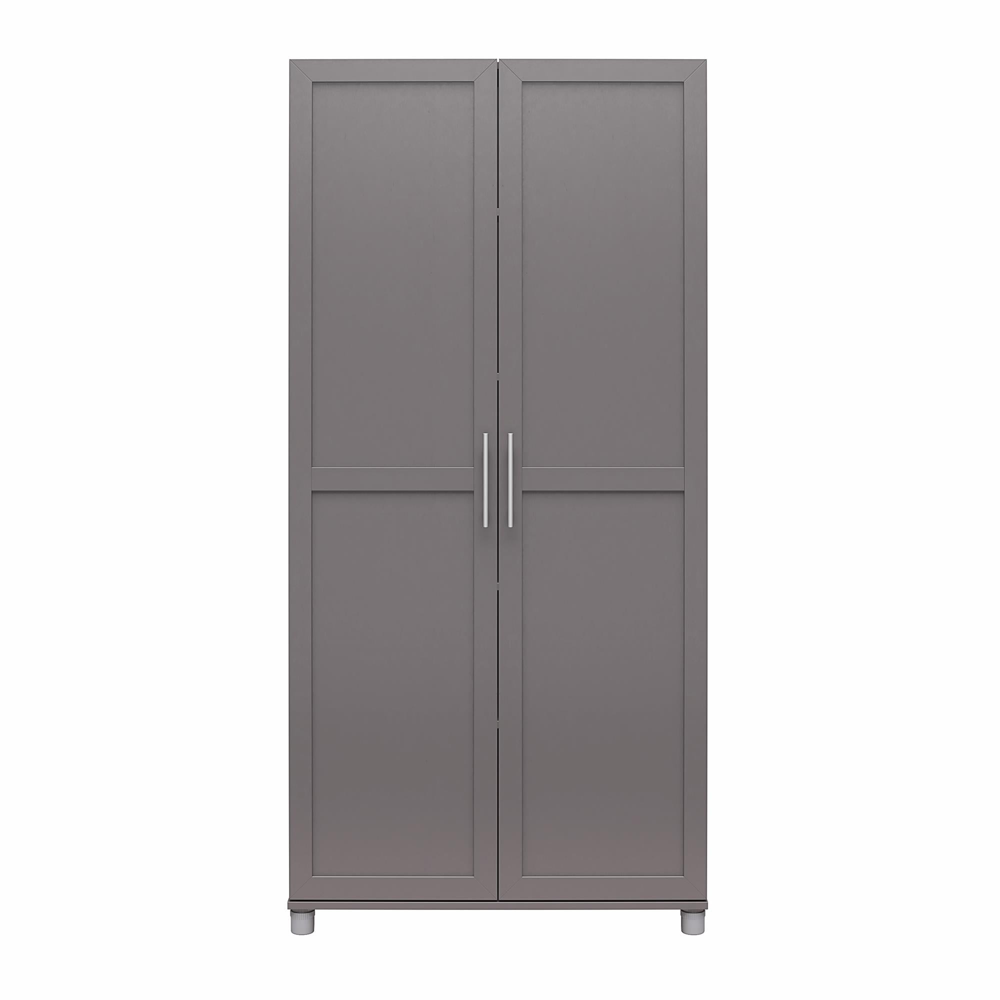 Systembuild Evolution Camberly Framed 36" Utility Storage Cabinet - Graphite Grey