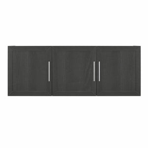 Systembuild Evolution Camberly Framed 54" Wall Cabinet - Black Oak
