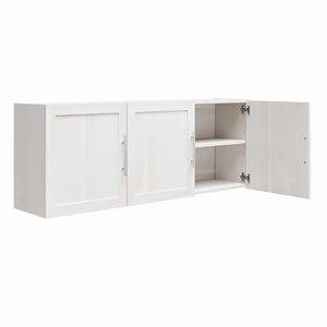 Systembuild Evolution Camberly Framed 54" Wall Cabinet - Ivory Oak