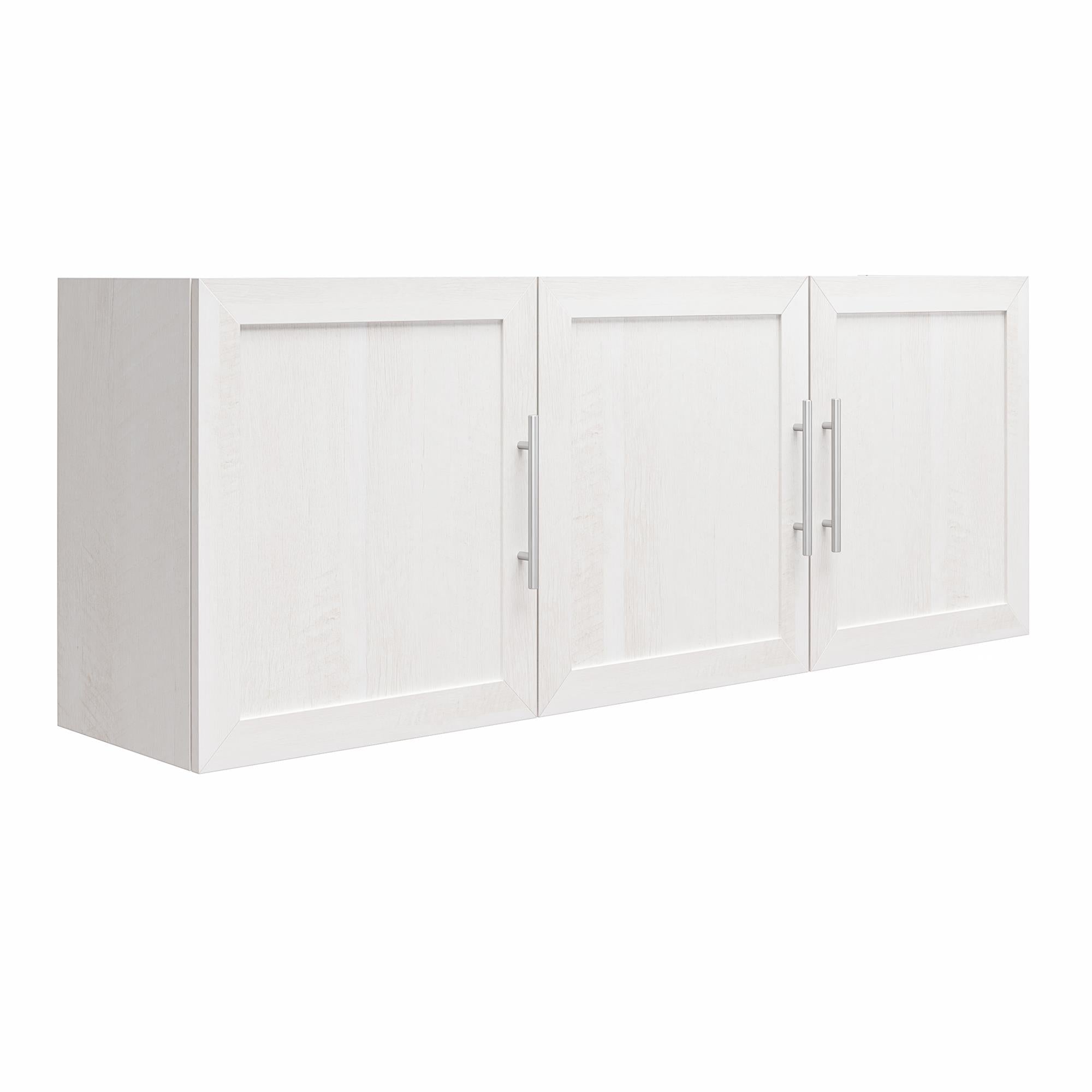 Systembuild Evolution Camberly Framed 54" Wall Cabinet - Ivory Oak