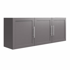 Systembuild Evolution Camberly Framed 54" Wall Cabinet - Graphite Grey