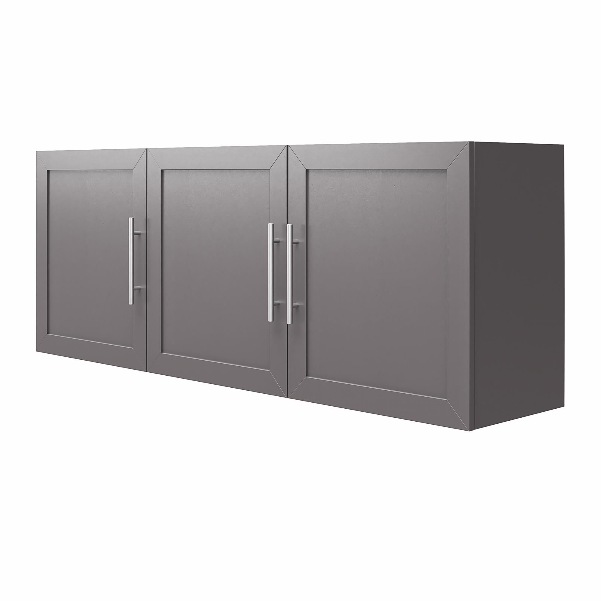 Systembuild Evolution Camberly Framed 54" Wall Cabinet - Graphite Grey