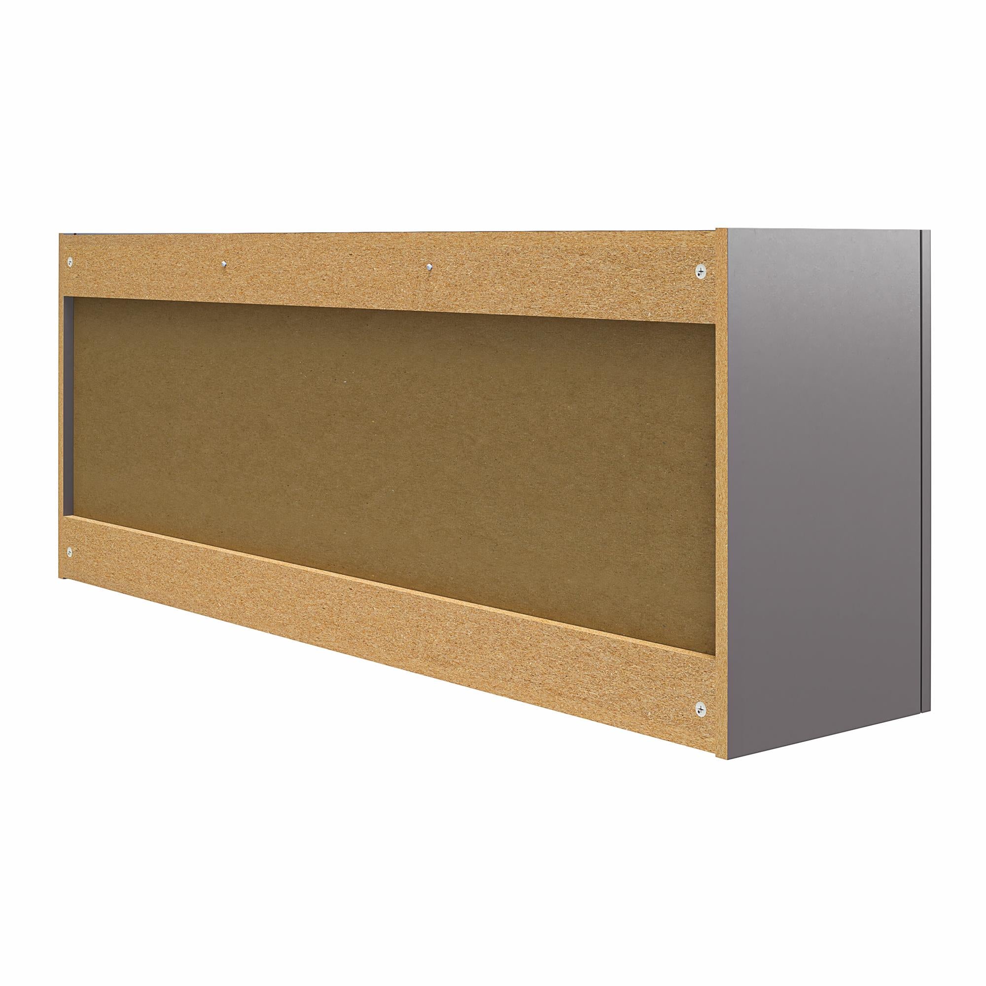 Systembuild Evolution Camberly Framed 54" Wall Cabinet - Graphite Grey