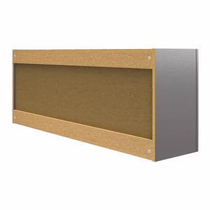Systembuild Evolution Camberly Framed 54" Wall Cabinet - Graphite Grey