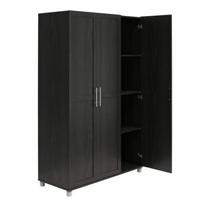 Systembuild Evolution Camberly Framed 3 Door Wardrobe - Black Oak