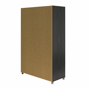 Systembuild Evolution Camberly Framed 3 Door Wardrobe - Black Oak