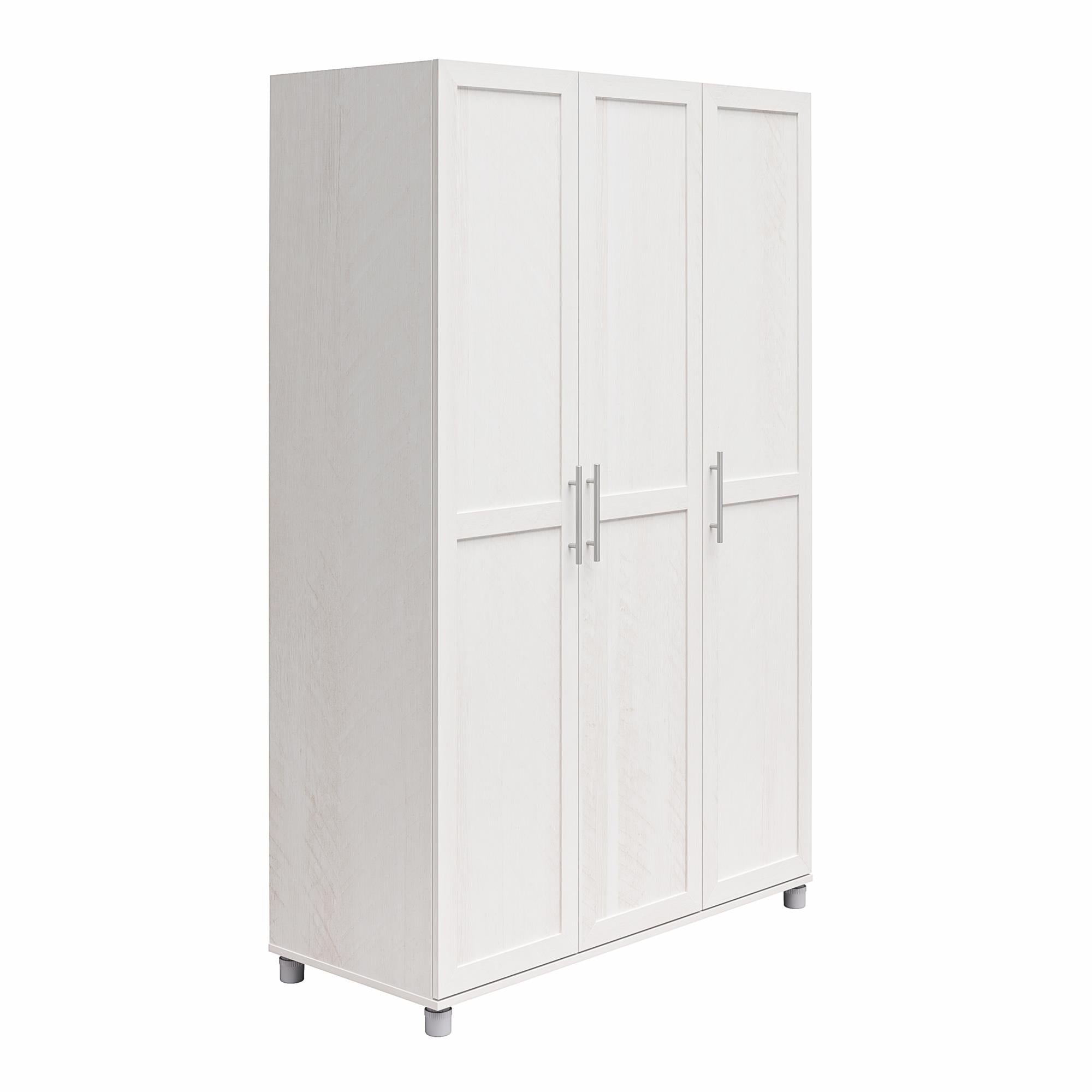 Systembuild Evolution Camberly Framed 3 Door Wardrobe - Ivory Oak