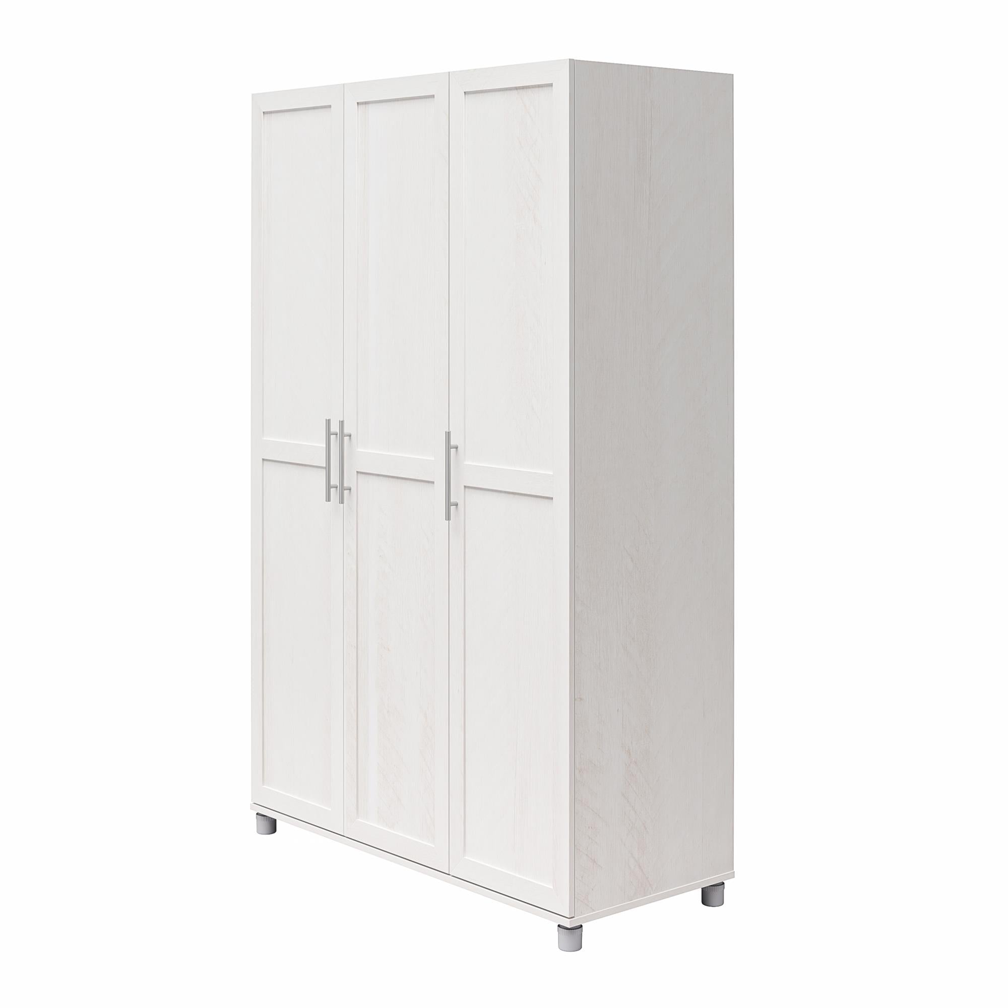 Systembuild Evolution Camberly Framed 3 Door Wardrobe - Ivory Oak