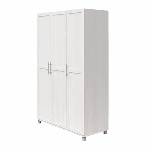 Systembuild Evolution Camberly Framed 3 Door Wardrobe - Ivory Oak