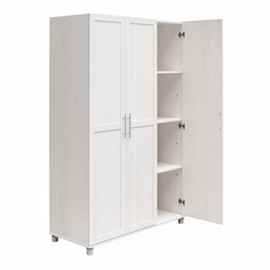 Systembuild Evolution Camberly Framed 3 Door Wardrobe - Ivory Oak