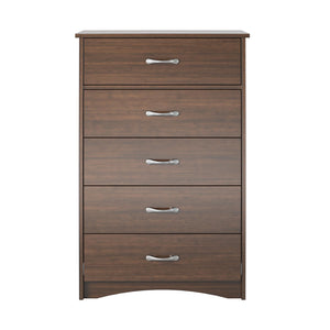Ameriwood Home Jerry Hill Tall 5 Drawer Dresser - Cherry Oak