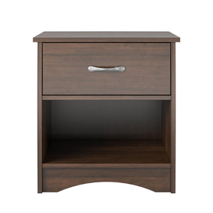 Ameriwood Home Jerry Hill Nightstand with Drawer - Cherry Oak