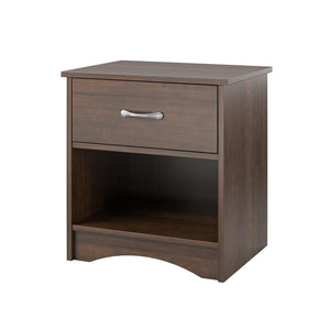Ameriwood Home Jerry Hill Nightstand with Drawer - Cherry Oak