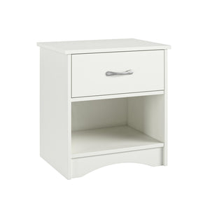 Ameriwood Home Jerry Hill Nightstand with Drawer - Ivory Oak